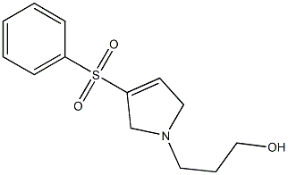  1-(3-Hydroxypropyl)-2,5-dihydro-3-phenylsulfonyl-1H-pyrrole