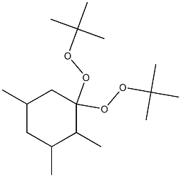 2,3,5-Trimethyl-1,1-bis(tert-butylperoxy)cyclohexane,,结构式