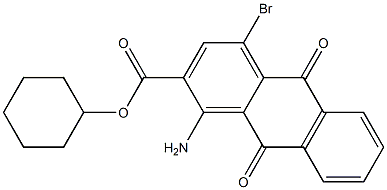 1-Amino-4-bromo-9,10-dioxo-9,10-dihydroanthracene-2-carboxylic acid cyclohexyl ester