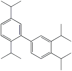 2,5,3',4'-Tetraisopropyl-1,1'-biphenyl Structure