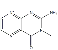 2-Amino-3,8-dimethyl-4-oxo-3,4-dihydropteridin-8-ium