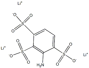 3-Amino-1,2,4-benzenetrisulfonic acid trilithium salt