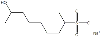  8-Hydroxynonane-2-sulfonic acid sodium salt