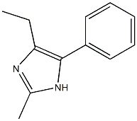 2-Methyl-4-ethyl-5-phenyl-1H-imidazole Struktur