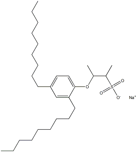 3-(2,4-Dinonylphenoxy)butane-2-sulfonic acid sodium salt