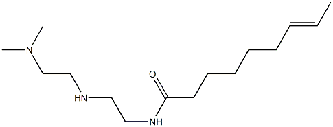 N-[2-[2-(Dimethylamino)ethylamino]ethyl]-7-nonenamide Structure