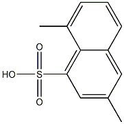 3,8-Dimethyl-1-naphthalenesulfonic acid,,结构式