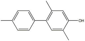2,5-Dimethyl-4-(4-methylphenyl)phenol,,结构式