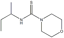 N-sec-ブチル-N',N'-オキシジエチレンチオ尿素 化学構造式