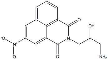 2-(3-Amino-2-hydroxypropyl)-5-nitro-1H-benzo[de]isoquinoline-1,3(2H)-dione