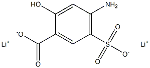 4-Amino-5-sulfosalicylic acid dilithium salt