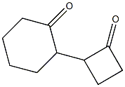 2-(2-Oxocyclobutan-1-yl)cyclohexan-1-one Struktur