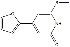 4-(2-Furyl)-6-(methylthio)-2(1H)-pyridone|