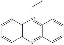 5-Ethylphenazin-5-ium Struktur
