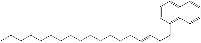 1-(3-Octadecenyl)naphthalene Structure