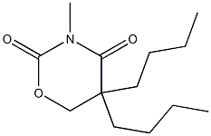 5,6-Dihydro-5,5-dibutyl-3-methyl-2H-1,3-oxazine-2,4(3H)-dione|