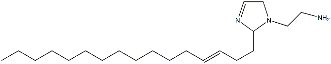 1-(2-アミノエチル)-2-(3-ヘキサデセニル)-3-イミダゾリン 化学構造式