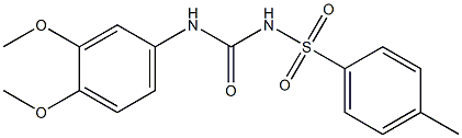 1-(3,4-Dimethoxyphenyl)-3-(4-methylphenylsulfonyl)urea|