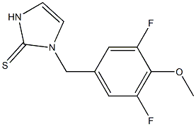 1-(3,5-Difluoro-4-methoxybenzyl)-1H-imidazole-2(3H)-thione