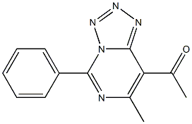  8-Acetyl-5-phenyl-7-methyltetrazolo[1,5-c]pyrimidine