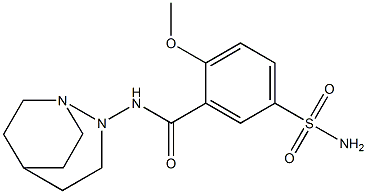 N-(1,2-Diazabicyclo[3.2.2]nonan-2-yl)-2-methoxy-5-sulfamoylbenzamide