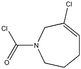 3-Chloro-2,5,6,7-tetrahydro-1H-azepine-1-carbonyl chloride