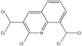 2-Chloro-3,8-bis(dichloromethyl)quinoline