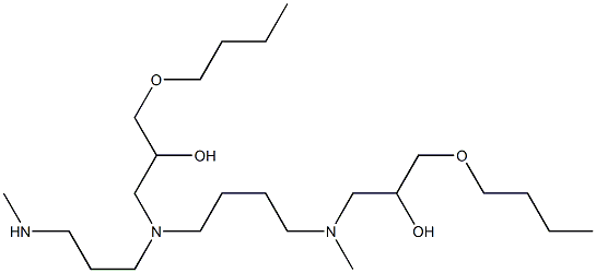 1,1'-[1-(2-Methylaminoethyl)-1,4-butanediylbis(methylimino)]bis(3-butoxy-2-propanol)