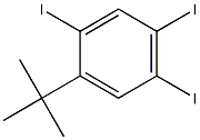 1-tert-Butyl-2,4,5-triiodobenzene Structure