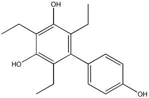 2,4,6-Triethyl-1,1'-biphenyl-3,4',5-triol