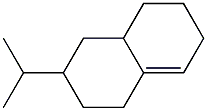 1,2,3,4,4a,5,6,7-Octahydro-3-isopropylnaphthalene