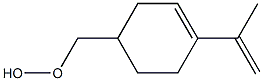 p-Mentha-3,8-dien-7-yl hydroperoxide Structure