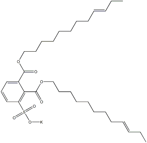 3-(Potassiosulfo)phthalic acid di(9-dodecenyl) ester|