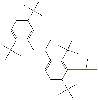 2-(2,3,4-Tri-tert-butylphenyl)-1-(2,5-di-tert-butylphenyl)propane|