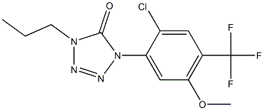 1-(2-Chloro-4-trifluoromethyl-5-methoxyphenyl)-4-propyl-1H-tetrazol-5(4H)-one