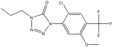  1-(2-Chloro-4-trifluoromethyl-5-methoxyphenyl)-4-propyl-1H-tetrazol-5(4H)-one