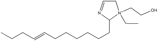 1-Ethyl-1-(2-hydroxyethyl)-2-(7-undecenyl)-3-imidazoline-1-ium|