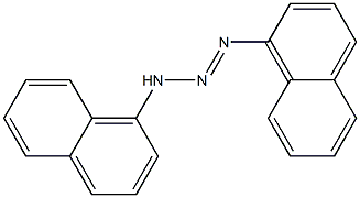 1,3-Di(1-naphtyl)triazene Struktur