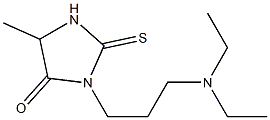 3-[3-(Diethylamino)propyl]-5-methyl-2-thioxoimidazolidin-4-one Structure