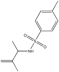 N-(1,2-Dimethyl-2-propenyl)-4-methylbenzenesulfonamide Structure