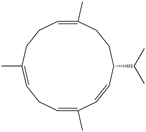 (1R,2E,4Z,7E,11E)-4,8,12-Trimethyl-1-isopropyl-2,4,7,11-cyclotetradecatetrene