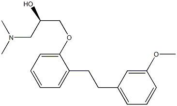 (2R)-3-Dimethylamino-1-[2-(3-methoxyphenethyl)phenoxy]-2-propanol