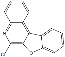 6-Chlorobenzofuro[2,3-c]quinoline Structure