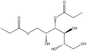L-Glucitol 1,3-dipropionate Struktur