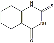 5,6-テトラメチレン-2-チオウラシル 化学構造式