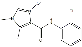 1,5-Dimethyl-N-(2-chlorophenyl)-1H-imidazole-4-carboxamide 3-oxide Struktur