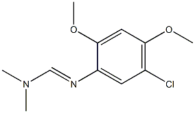 N2-(5-Chloro-2,4-dimethoxyphenyl)-N1,N1-dimethylformamidine Structure