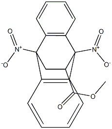 9,10-Dihydro-9,10-dinitro-9,10-ethanoanthracene-11-carboxylic acid methyl ester