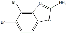 2-Amino-4,5-dibromobenzothiazole Structure