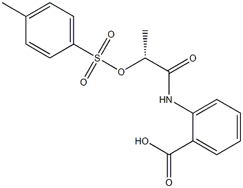  (+)-2-[(R)-2-(p-Toluenesulfonyloxy)propionylamino]benzoic acid